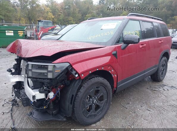 5NMP3DGL7RH039789 2024 HYUNDAI SANTA FE Красный Передняя левая четверть