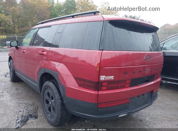 5NMP3DGL7RH039789 2024 HYUNDAI SANTA FE Красный Задняя левая четверть