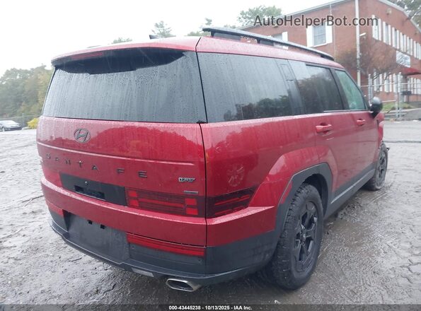 5NMP3DGL7RH039789 2024 HYUNDAI SANTA FE Красный Задняя правая четверть