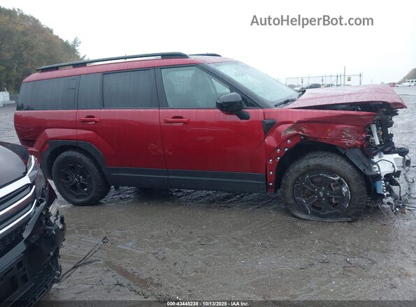 5NMP3DGL7RH039789 2024 HYUNDAI SANTA FE Красный Вид задней части салона