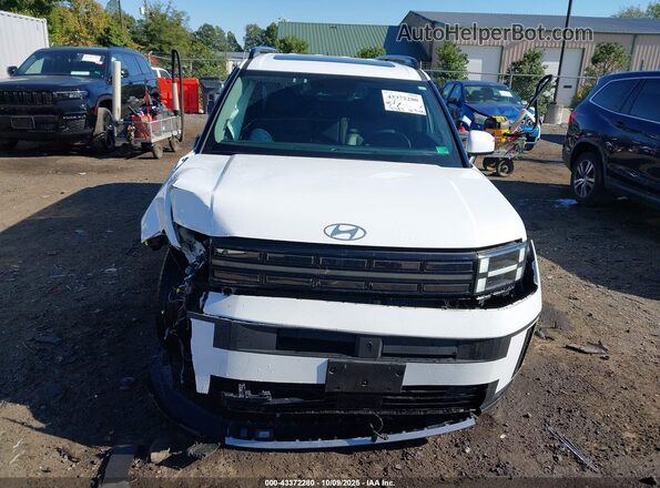 5NMP4DGL1RH006543 2024 HYUNDAI SANTA FE White Widok wnętrza z tyłu