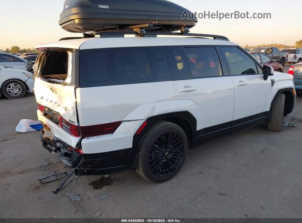 5NMP54G18SH047771 2025 HYUNDAI SANTA FE HYBRID Белый Задняя правая четверть