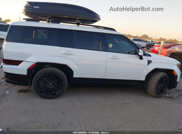 5NMP54G18SH047771 2025 HYUNDAI SANTA FE HYBRID Белый Вид задней части салона