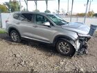 2020 Hyundai Santa Fe Se Silver vin: 5NMS23AD1LH270199