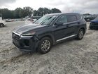 2020 Hyundai Santa Fe Se Черный vin: 5NMS23AD9LH141076