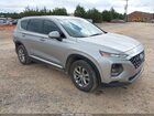 2020 Hyundai Santa Fe Se Silver vin: 5NMS23AD9LH282178