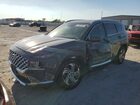 2021 Hyundai Santa Fe Sel Gray vin: 5NMS24AJ0MH309295