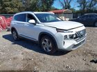 2021 Hyundai Santa Fe Sel White vin: 5NMS24AJ4MH333809