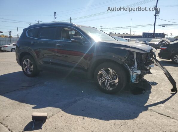 5NMS24AJXPH653849 2023 HYUNDAI SANTA Черный Передняя правая четверть