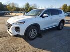 2020 Hyundai Santa Fe Se White vin: 5NMS2CAD9LH249570