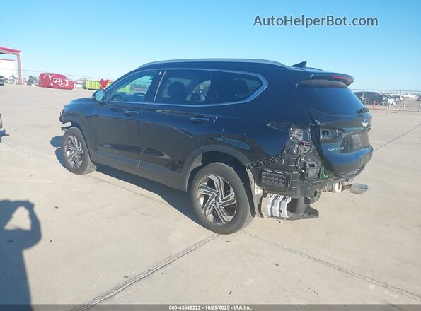 5NMS2DAJ9PH515204 2023 HYUNDAI SANTA FE Black უკანა მარცხენა