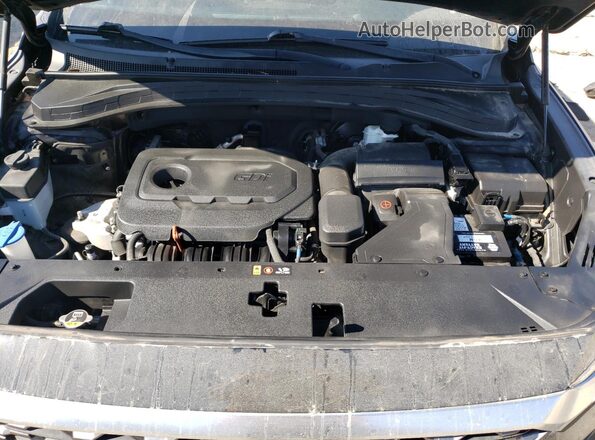5NMS33AD2LH230985 2020 HYUNDAI SANTA Black Engine compartment view