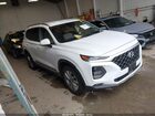 2020 Hyundai Santa Fe Sel White vin: 5NMS33AD3LH196846