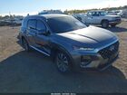 2020 Hyundai Santa Fe Sel Gray vin: 5NMS33AD4LH170112