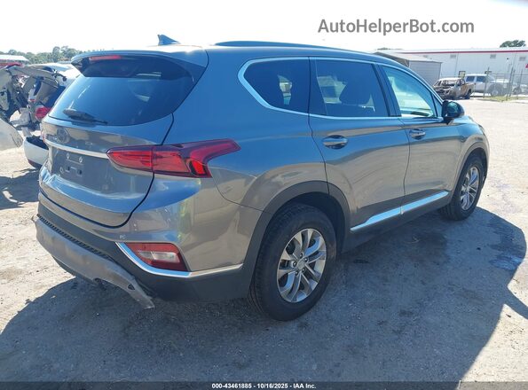 5NMS33AD5KH009069 2019 HYUNDAI SANTA FE Gray Задня права чверть