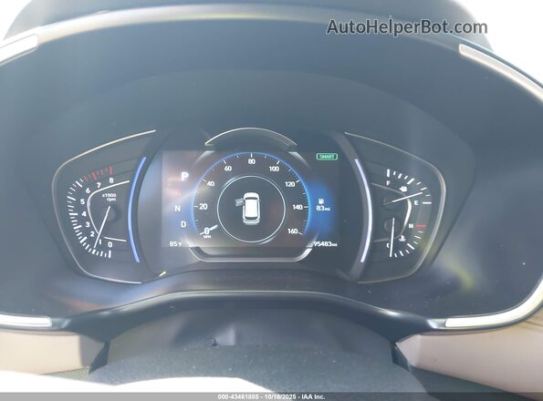 5NMS33AD5KH009069 2019 HYUNDAI SANTA FE Gray Вид задніх сидінь