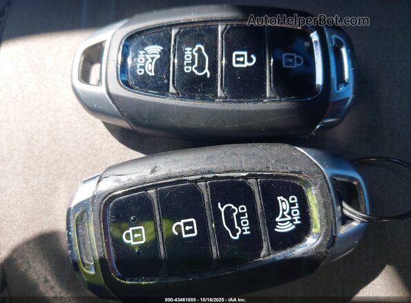5NMS33AD5KH009069 2019 HYUNDAI SANTA FE Gray Вид панелі приладів
