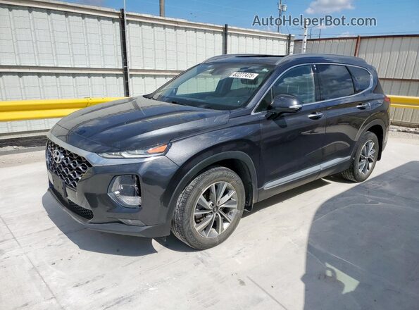 5NMS33AD5LH189400 2020 HYUNDAI SANTA Черный Передняя левая четверть