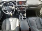 2020 Hyundai Santa Fe Sel Черный vin: 5NMS33AD5LH189400