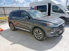 2020 Hyundai Santa Fe Sel Черный vin: 5NMS33AD5LH189400