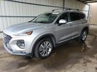 2020 Hyundai Santa Fe Sel Gray vin: 5NMS33AD7LH251573