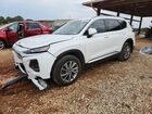 2020 Hyundai Santa Fe Sel White vin: 5NMS33ADXLH144985