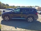 2022 Hyundai Santa Fe Sel Черный vin: 5NMS34AJ9NH406140