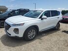 2020 Hyundai Santa Fe Sel White vin: 5NMS3CAD1LH139710