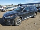 2020 Hyundai Santa Fe Sel Black vin: 5NMS3CAD2LH202104