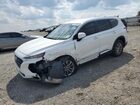 2020 Hyundai Santa Fe Sel White vin: 5NMS3CAD3LH214259