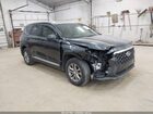 2020 Hyundai Santa Fe Sel Black vin: 5NMS3CAD9LH304449