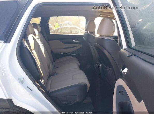 5NMS3DA13PH018601 2023 HYUNDAI SANTA FE HYBRID White Вид наклейки з VIN-кодом