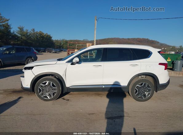 5NMS3DA13PH018601 2023 HYUNDAI SANTA FE HYBRID White Панорамний вид салону 360°