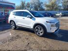 2023 Hyundai Santa Fe Sel White vin: 5NMS3DAJXPH537161