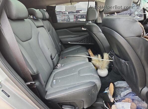 5NMS44AL7PH638849 2023 HYUNDAI SANTA Silver Rear interior view