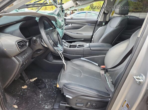 5NMS44AL7PH638849 2023 HYUNDAI SANTA Silver Front interior view