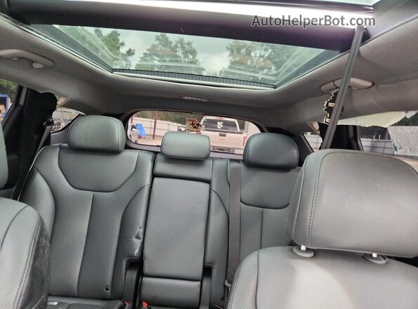 5NMS44AL7PH638849 2023 HYUNDAI SANTA Silver Rear seats view