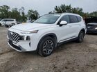 2021 Hyundai Santa Fe Limited White vin: 5NMS44AL9MH318895