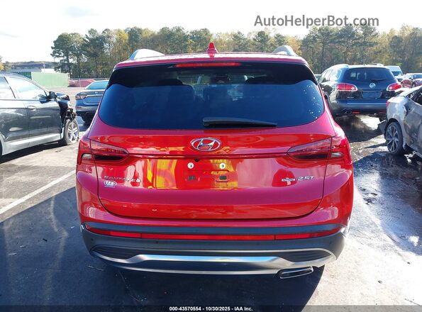 5NMS4DAL8NH469597 2022 HYUNDAI SANTA FE Red 