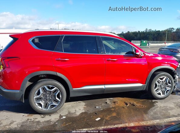 5NMS4DAL8NH469597 2022 HYUNDAI SANTA FE Red Widok wnętrza 360 stopni
