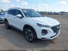 2020 Hyundai Santa Fe Limited 2.0t White vin: 5NMS53AA4LH183457