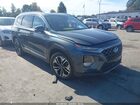 2020 Hyundai Santa Fe Limited 2.0t Gray vin: 5NMS53AA8LH257141