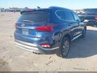 2019 Hyundai Santa Fe Limited Синий vin: 5NMS53AD9KH075313