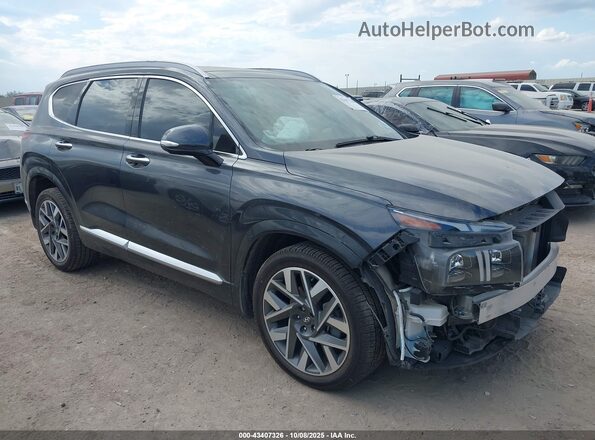5NMS54AL5PH635333 2023 HYUNDAI SANTA FE CALLIGRAPHY Черный Передняя правая четверть