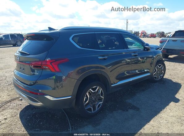 5NMS5DA14PH002885 2023 HYUNDAI SANTA FE HYBRID Серый Задняя правая четверть
