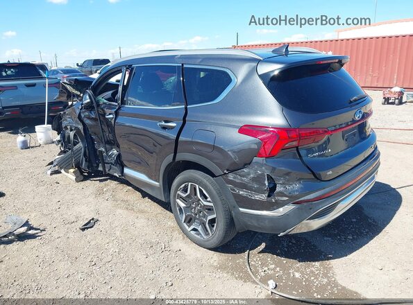 5NMS5DA14PH002885 2023 HYUNDAI SANTA FE HYBRID Серый Задняя левая четверть