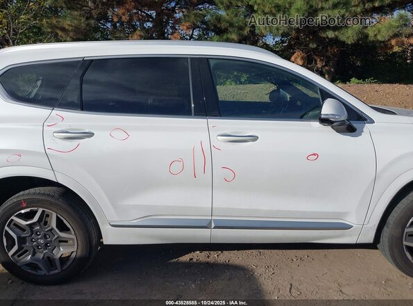 5NMS5DAL9MH346175 2021 HYUNDAI SANTA FE CALLIGRAPHY White Widok wnętrza 360 stopni
