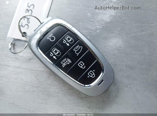 5NMS5DAL9MH346175 2021 HYUNDAI SANTA FE CALLIGRAPHY White Widok deski rozdzielczej