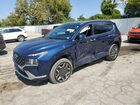 2021 Hyundai Santa Fe Calligraphy Blue vin: 5NMS5DALXMH345276