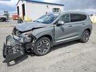 2021 Hyundai Santa Fe Calligraphy Silver vin: 5NMS5DALXMH345732